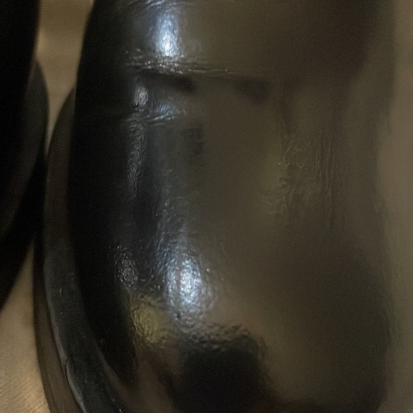 Sandro Paris Black Leather Chelsea boot With Grommets Size 5 - Picture 7 of 11